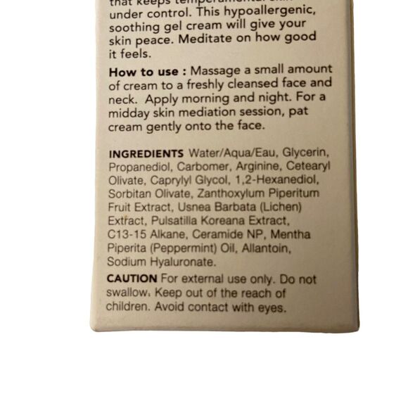 KNOURS Skin Hydrating Meditation Gel Cream 1.69 oz 50ML Soothing‎ New - Picture 7 of 10